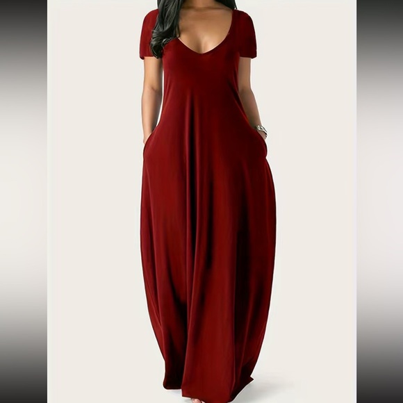 Boho side pockets comfy maxi dress - Picture 7 of 16